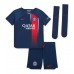 Camiseta Paris Saint-Germain Lucas Hernandez #21 Primera Equipación para niños 2023-24 manga corta (+ pantalones cortos)